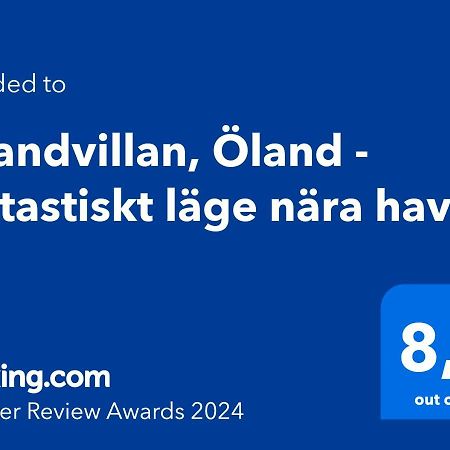Strandvillan, Oeland - Fantastiskt Laege Naera Havet! Löttorp Zewnętrze zdjęcie